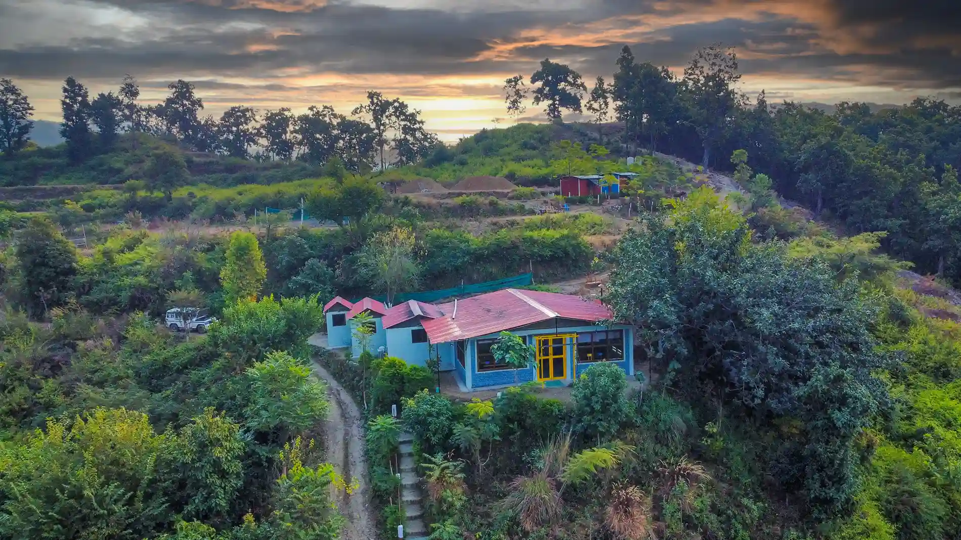 Modern modular kitchen with sleek finishes in a Catseye Realtors property